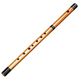 Huan Giapponese Flauto di bambù Flauto for Feste Tradizionali e Musica (7 buche, 6 Fori, 8 Fori) (Size : Seven ...