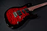 Ibanez grx70qa-trb chitarre elettriche trasparente Red Burst metallo – moderno