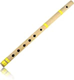Idea regalo unica per compleanno, 33 cm, autentico flauto indiano in bambù, con chiave a C, soffiatore in legno, strumento ...