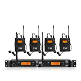 IEM1200 Wireless In Ear Monitor System 2 Canali 2/4 Bodypack Monitoraggio con in auricolare wireless Tipo Utilizzato per palco o ...