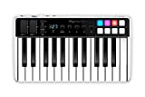 IK Multimedia iRig Keys I/O MIDI 25 Tastiera MIDI, Tastiera Piano Portatile per Mac, iPhone e iPad, 25 Tasti, 8 ...
