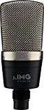 IMG STAGELINE ECMS-60 - Microfono a condensatore, vocale e strumenti per uso professionale, con supporto per microfono, vite adattatore e ...