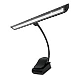 Infitronic IN18LEDNL Lampada da lettura a 18 LED, con 2 modalità di illuminazione, di colore nero, lampada per ufficio, scrivania, ...