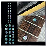 Inlay Sticker - Pennarelli per chitarra e basso, set di puntini personalizzati - Abalone Mix F-085CD-MX-AZ