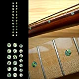Inlay Sticker - Pennarelli per chitarra e basso, set di puntini personalizzati - verde abalone F-085CD-GR-AZ