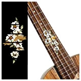 Inlay Sticker - Pennarello per tastiera, per ukulele tenore, ibisco
