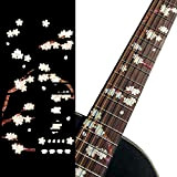 Inlaystickers FT-049SR-G - Pennarelli per chitarra, motivo Cherry Blossom Tree/Sakura, FT-049SR-G