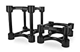 IsoAcoustics Iso-Stand Series Speaker Isolation Stands with Height & Tilt Adjustment: Iso-200 (20 x 25.4 cm) Pair