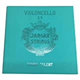 JARGAR"Young Talent" Set di corde per Violoncello 3/4 Medium acciaio core