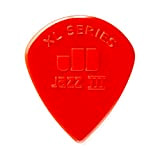 Jim Dunlop 47PXLN Jazz III Plettri, Rosso, 6 Pezzi