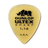Jim Dunlop Ultex Sharp Picks 6-Pack1.14mm