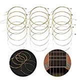 JJ PRIME - Set di 6 corde di ricambio per chitarra acustica classica per 3/4 corde di chitarra e accessori ...