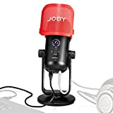 JOBY Wavo POD USB Microfono a Condensatore per PC, Streaming, Podcasting, Controlli Mute e Gain, Microfono per PC, Plug & ...