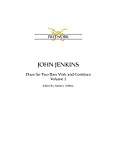 John Jenkins: The Bass Viol Duos Volume 1: 19