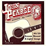John Pearse 80/20 Bronze Wound Acoustic Guitar Strings10-47