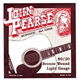 John Pearse GR59015 Corde per Chitarra, Bronzo Light