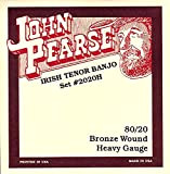 John Pearse® Strings »2020H HEAVY - IRISH TENOR BANJO - 80/20 BRONZE« Corde per Irish Tenor Banjo - 013/040