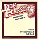 John Pearse® Strings »5220B - BOUZOUKI - 80/20 BRONZE - BALL END« Corde per Bouzouki - 011/040