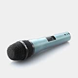 JTS TK-350 Microfono Professionale Dinamico Cardioide x live, concerti, karaoke, Nero/Grigio