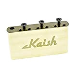 KAISH - Blocco standard in ottone massiccio tremolo per chitarra da 2-1/16 pollici, adatto a American/MIM Messicano Standard Strat