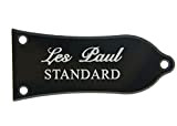 Kaish, copertura per truss rod, 2 strati, bianco/nero, con scritta “Standard” (lingua italiana non garantita) per chitarra stile Epiphone Les Paul