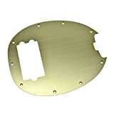 KAISH Metallo Alluminio Anodizzato Basso Battipenna Scratch Plate per Music Man Classic 4 Corde StingRay Bass Gold