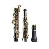 KESHUO Bakelite Oboe Golden B Strumento Musicale Piatto per Studenti Adulti E Principianti Oboe