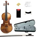 Kinglos 3/4 In Legno Massello Alunno Acustico Violino Kit - PJA1003