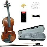 Kinglos 4/4 Fatto a Mano In Legno Massello Alunno Acustico Violino Kit - PHB1004