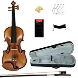 Kinglos 4/4 Fatto a Mano In Legno Massello Alunno Acustico Violino Kit - YWA1005