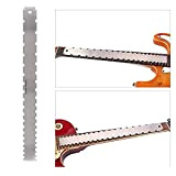 Kisbeibi Strumenti di misurazione del liutaio, strumento per la maggior parte delle chitarre elettriche e delle tastiere (argento)