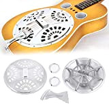 Kit per chitarra Risonatore, Spider Bridge Tailpiece, Bridge Soundhole Cover Resonator Tailpiece Spider bridge Cover Resonator Cone