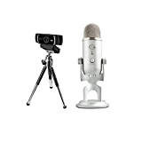 Kit per i Professionisti dello Streaming - Microfono USB Blue Yeti + Logitech C922 Pro Stream Webcam, Streaming Full HD ...