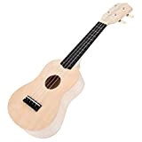 Kit ukulele fai da te da 21 pollici Body Neck Bridge Tastiera Ukulele Artigianato per principianti Bambini Adulti