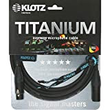 Klotz TI-M1000 Microphone Cable Titanium 10 mt Neutrik