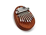 KOMUNJ - Mini Kalimba con 8 tasti di alta qualità, squisito strumento musicale per principianti, bambini e adulti, buon accessorio, ...