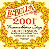 La Bella 653836 Corde per Chitarra Classica Professional Studio, 2001 Flamenco, Light