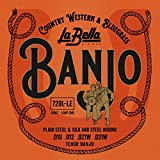 Labella 720l-le Tenor banjo Silk & Steel banjo Strings, Light