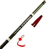 LCJQ Flauto Bamboo Flute Chinese Bamboo Flauta Xiao Verticale Verticale Strumenti Musicali Huilu Flute 8 Fori G/F. Flute di bambù ...