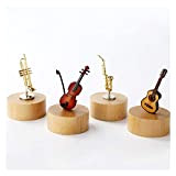 LCM Violin Musica Box Creativo Regalo di Compleanno Regalo di Compleanno Strumento Musicale retrò Scatola Musicale Artistico Set Regalo (Color ...