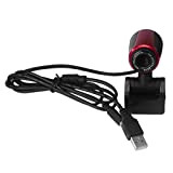 LEEleegang 30 FPS USB 2.0 Webcam con microfono per PC Desktop Laptop Computer Web Camera