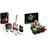 LEGO 21329 Ideas Fender Stratocaster, Kit Chitarra Elettrica FaidaTe per Adulti, con Amplificatore Princeton Reverb 65 e Accessori & 10309 ...
