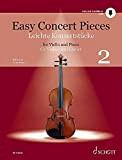 Leichte Konzertstücke - Easy Concert Pieces für Violine und Klavier: Band 2. Violine und Klavier.