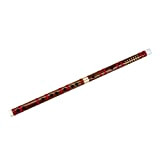 Leoie Strumento musicale cinese tradizionale, fatto a mano, flauto Dizi, in bambù, tonalità chiave D E F G F tone