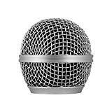 Lepeuxi Microfono Griglia Testina di ricambio per microfono compatibile con Shure SM58 / SM58S / SM58LC / BETA58 / BETA58A ...