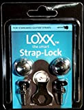 LOXX - Perni per tracolla di chitarra elettrica, Cromo