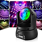 Luce mobile da palcoscenico DMX LED, da 30W sfera da discoteca per DJ, discoteche, luce per feste con caleidoscopio RGBW ...