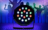 luci discoteca,Faro rgb faretto par led 36w 36 leds colorl effetto discoteca luce da palco luci dj sensore sonoro mic ...
