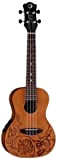 Luna Guitars UKE MO CDR - Ukulele da concerto, cassa solida in legno di cedro, colore: Legno chiaro opaco