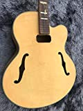 LYNLYN Guitars, Pick per Chitarra Fai da Te (Non Nuovo) Hollowbody Electric Jazz Guitar Guitar Tiger Maple Top Senza Tasti ...